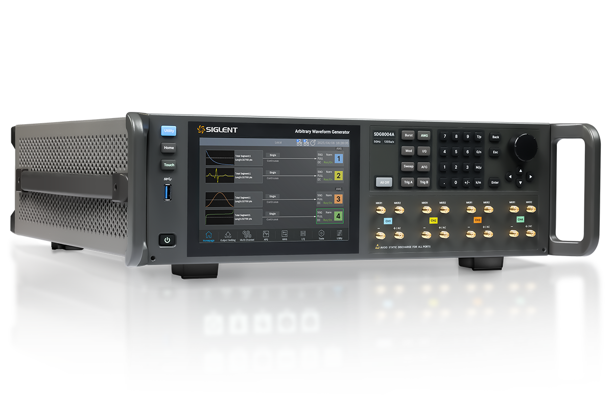 SIGLENT SDG8000A waveform generation interface